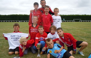 Photos de l'école de foot dans la galerie