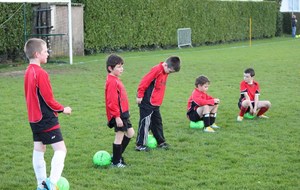 LES U8 U9 A L'ENTRAINEMENT