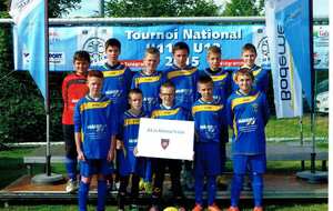 Les U13 manquent les 1/4 face a Guingamp