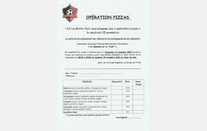 OPERATIONS PIZZA DE L'ASM