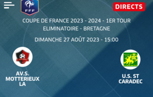 LA MOTTE - ST CARADEC 1er tour de la Coupe de France