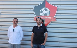 Equipe B :  Julien LAUBE à droite et Jean-Luc DUFRAUX