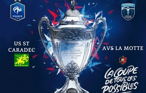 US ST CARADEC - AS LA MOTTE coupe de France