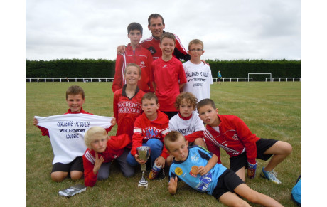Photos de l'école de foot dans la galerie