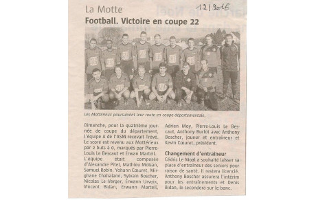 VU DANS LE JOURNAL