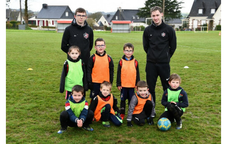 LES U6 U7 A L'ENTRAINEMENT